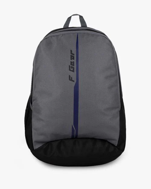 Colourblock Backpack with Adjustable Straps