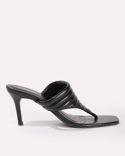 Women Quilted Stilettos Sandals