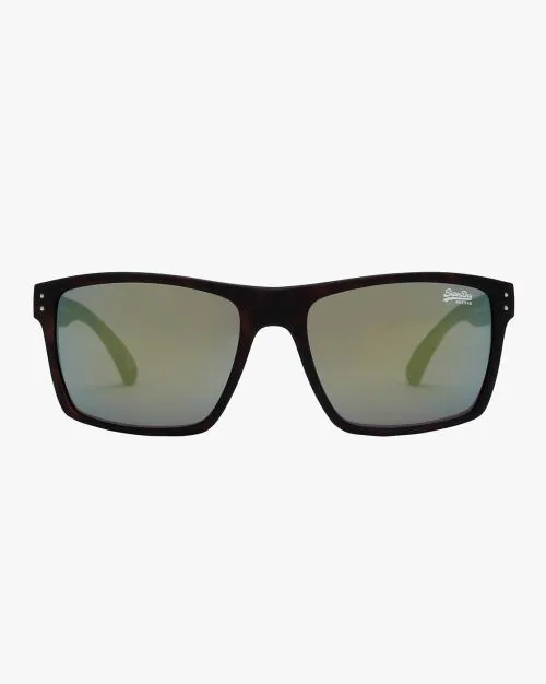 Kobe 122 57 18 143 UV-Protected Rectangular Sunglasses