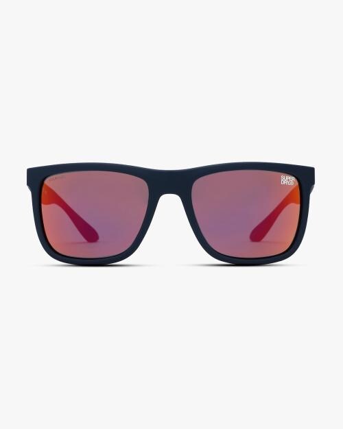 Runnerx 105P 56 19 138 Sun Full-Rim Square Sunglasses