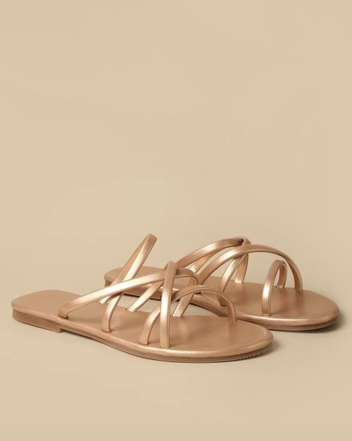Strappy Flat Sandals