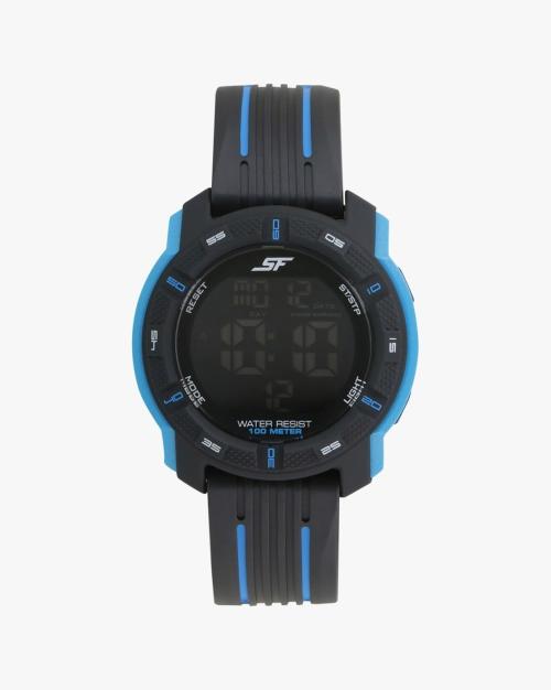 Men NM77079PP04W Water-Resistant Digital Watch