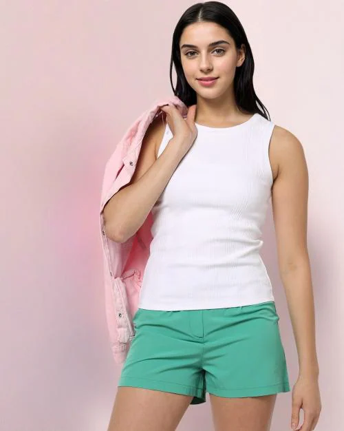 Ribbed Slim Fit Tank Top