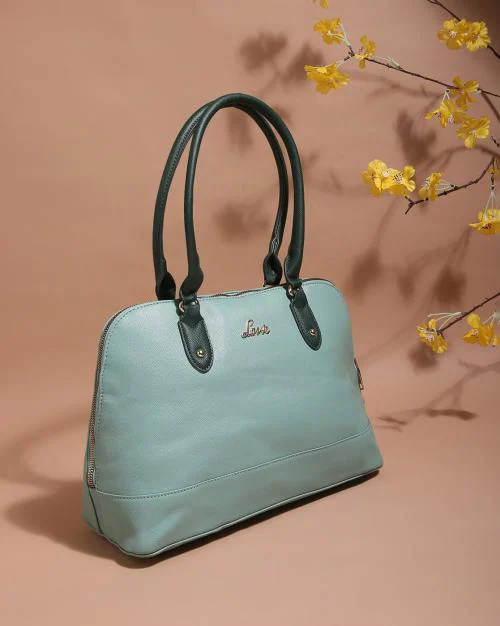 Women Tonal Lara Enough Pockets Dome Satchel Handbag