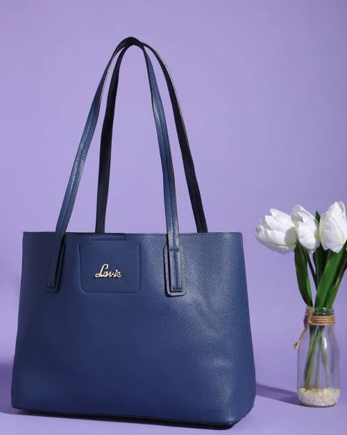 Tote Bag with Magnetic Snap Closure