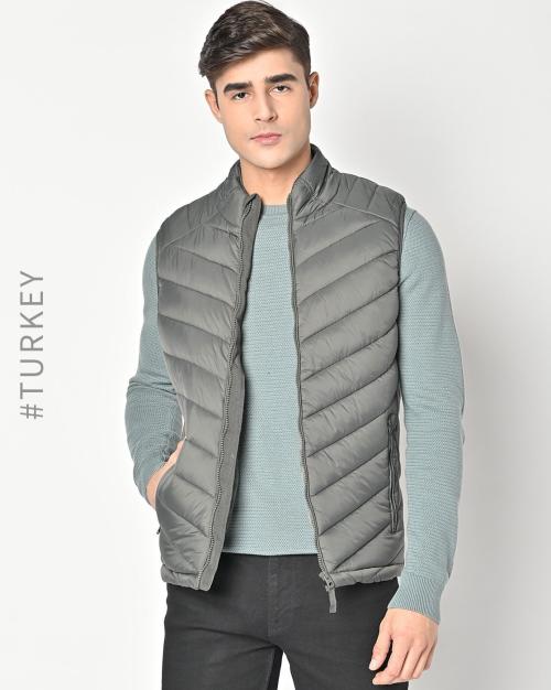 Quilted Slim Fit Gillet