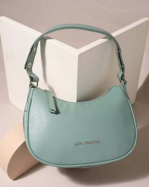 Shoulder Bag with Zip Closure