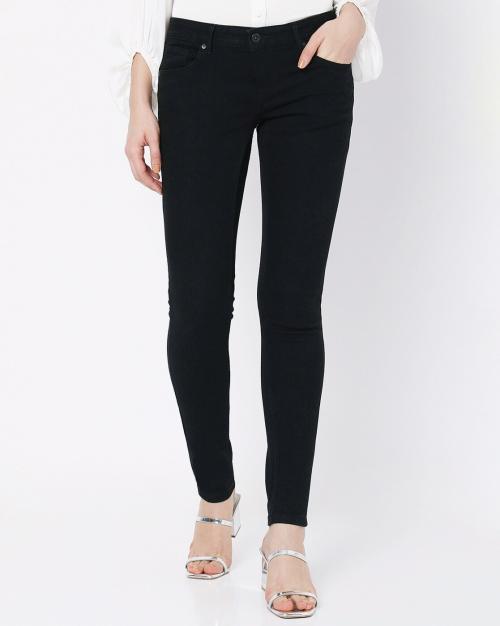 Ava Low-Rise Skinny Fit Jeans