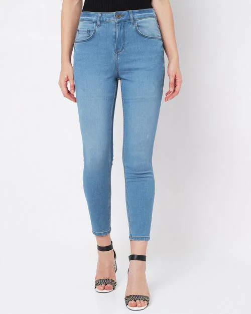 Richelle Lightly Washed Skinny Fit Jeans
