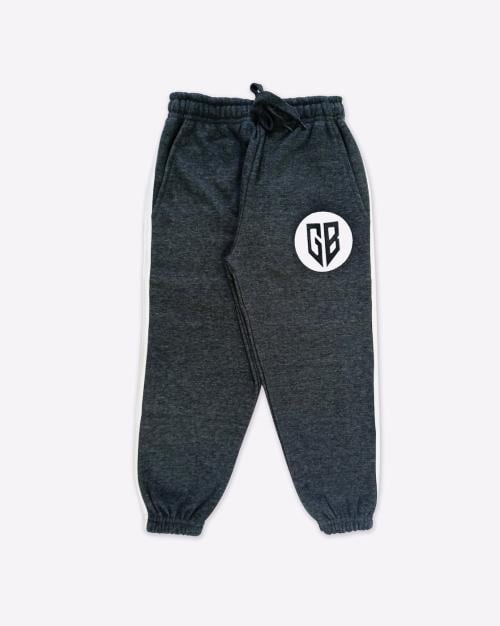 Boys Regular Fit Joggers with Contrast Tapping