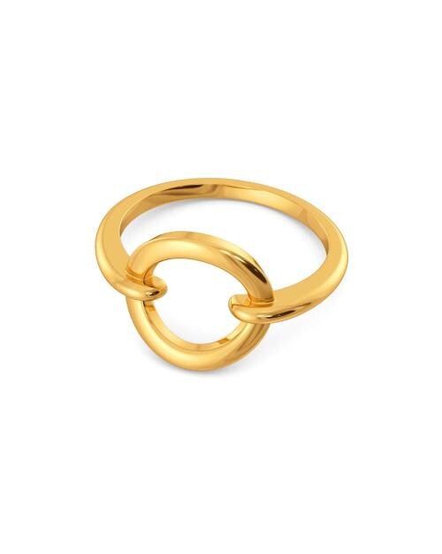 Yellow Gold Take Two Ring