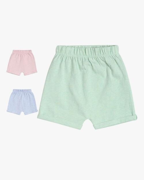 Pack of 3 Cotton Shorts