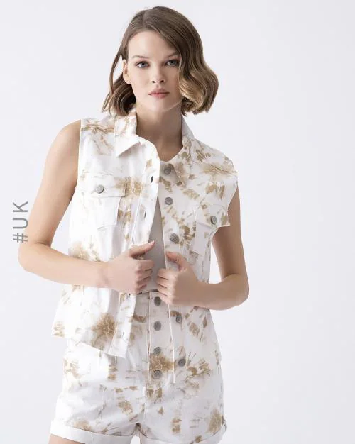 Tie & Dye Denim Jacket