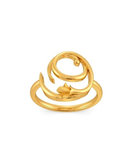 Loop De Vine Yellow Gold Cocktail Ring