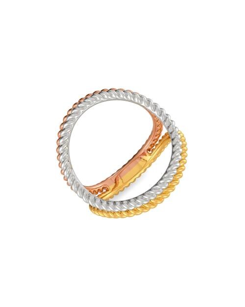 Twist N Twiddle Yellow Gold Ring