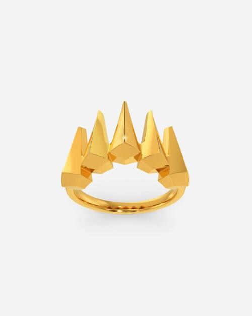 Dominatrix Trysts Yellow Gold Ring