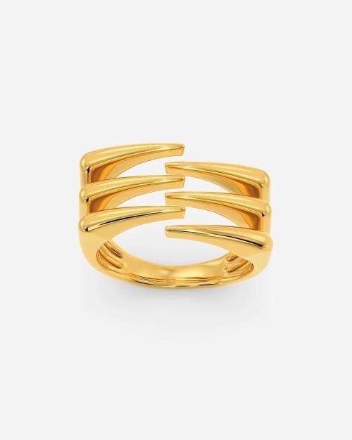 Nirvana 90s Yellow Gold Ring