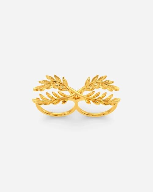 Goddess Gia Yellow Gold Ring
