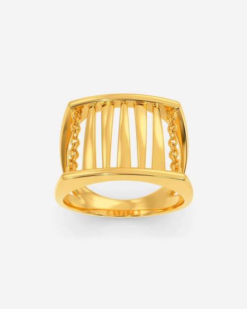 Melorra 18KT Binge On Fringe Gold Ring