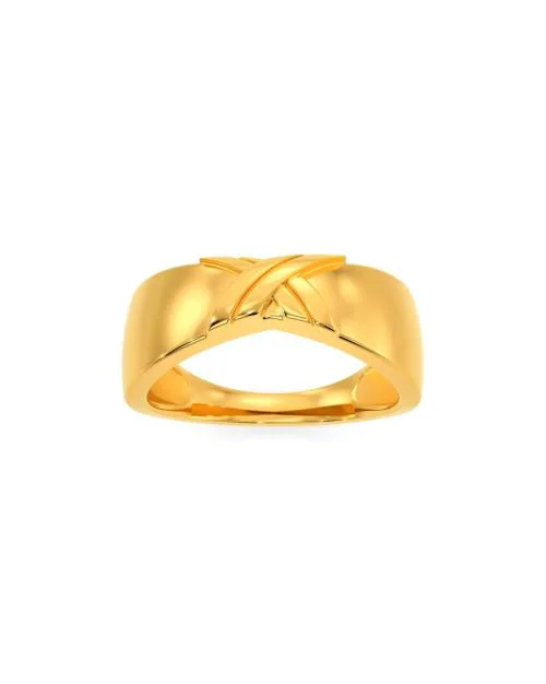 Yellow Gold Girl Gang Ring