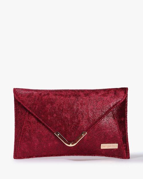 Envelope Clutch with Snap-Button Closure