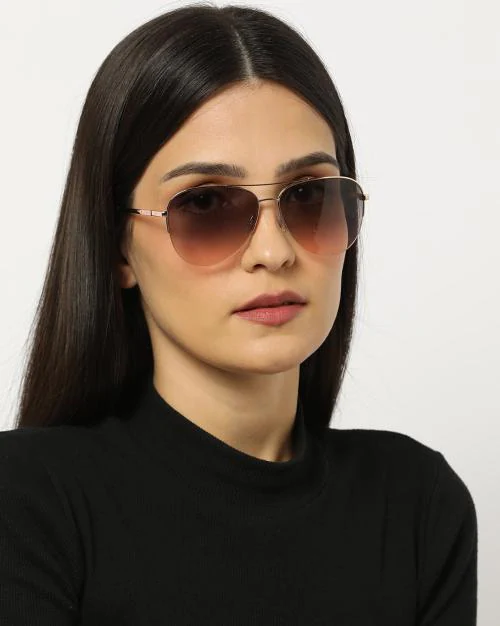 Women UV-Protected Aviator Sunglasses - 205394