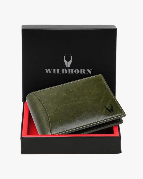 Bi-Fold Wallet with Logo Accent