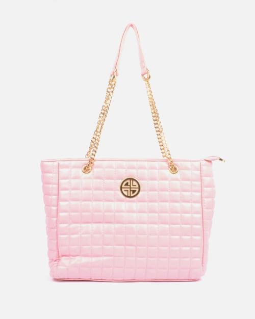 Buy Quilted Tote Bag with Chain Strap Online at Best Prices in India
