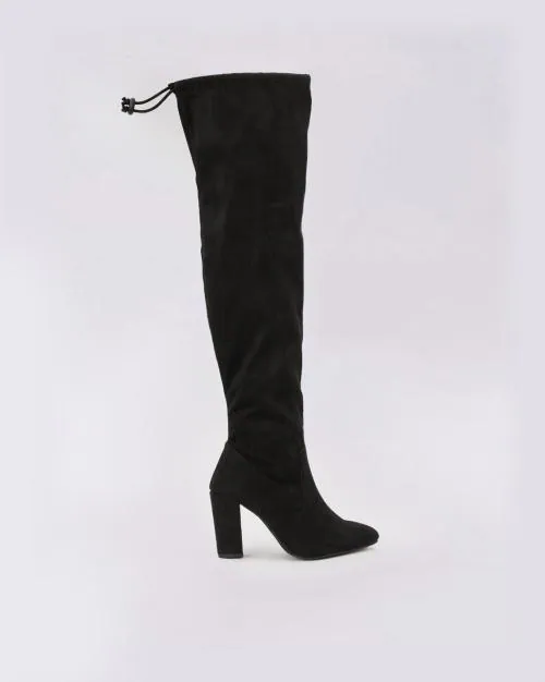 Knee-Length Heeled Boots
