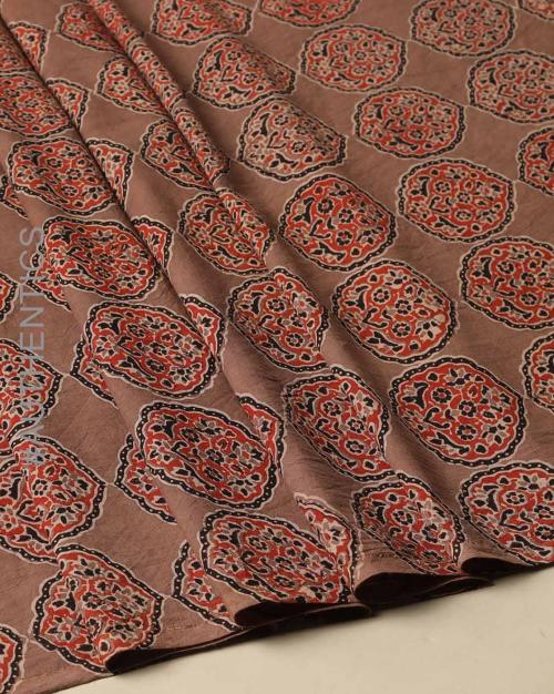 Kutch Ajrakh Handblock Printed Cotton Dress Material