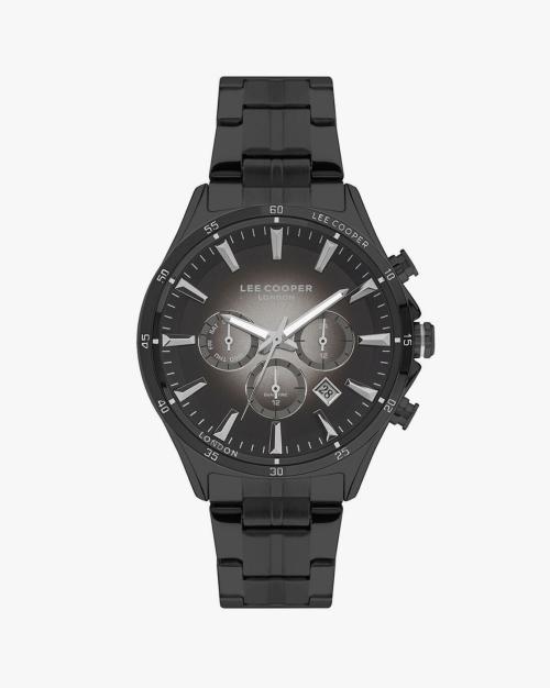 Men LC07375.650 Analogue Watch with Stainless Steel Strap
