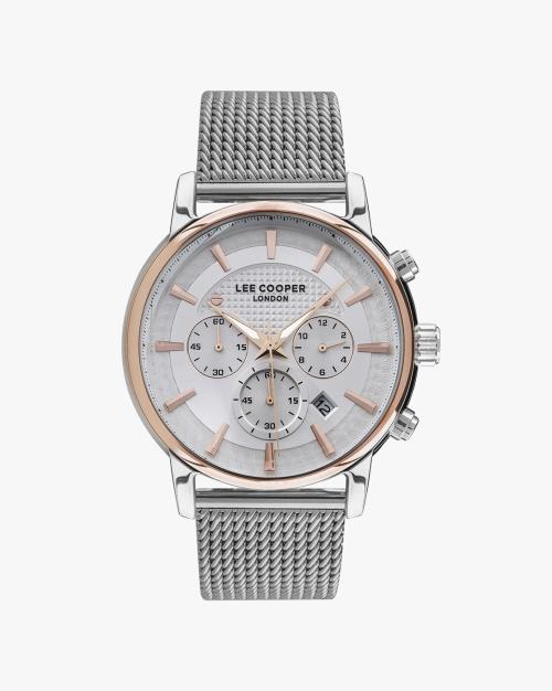 LC07345.530 Analogue Watch with Stainless Steel Strap