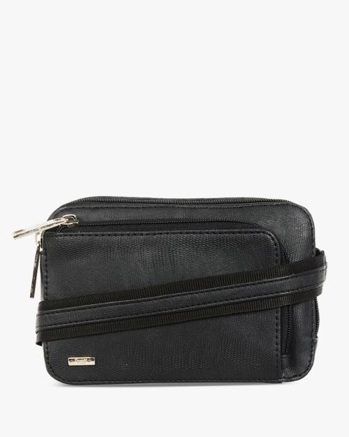Men Waist Pouch with Zip Closure