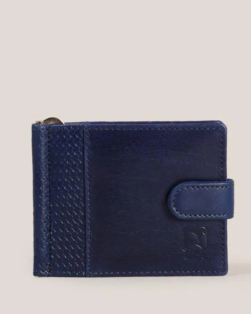 Bi-Fold Wallet with Snap Closure