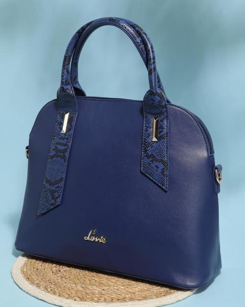 Satchel with Detachable Strap