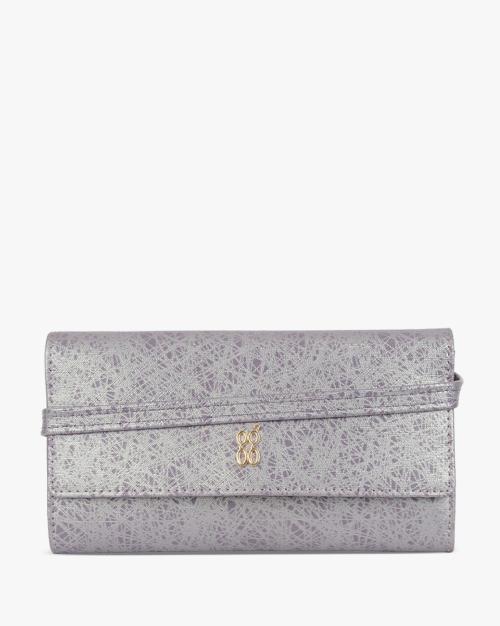 Tri-Fold Wallet with Detachable Strap