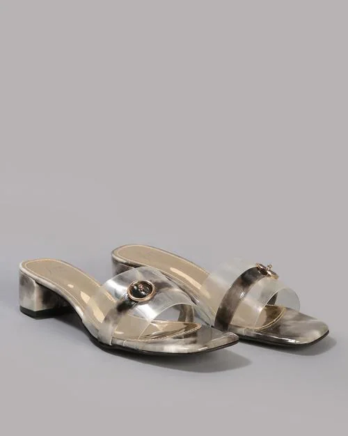 Women Chunky Heeled Sandals