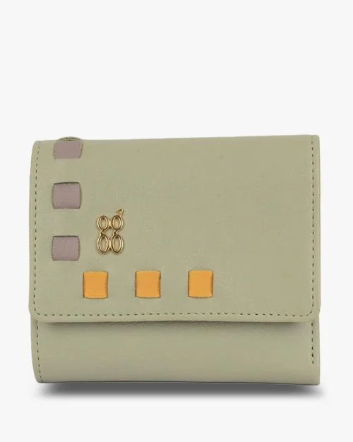 Buy TriFold Wallet with SnapButton Closure Online at Best Prices in India JioMart.