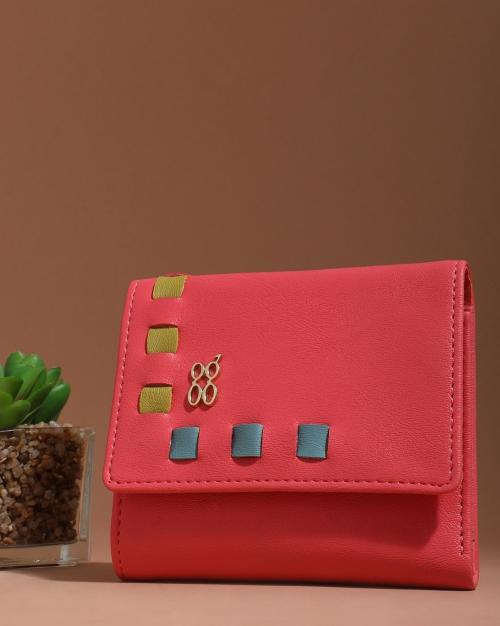Buy TriFold Wallet with Zip Pocket Online at Best Prices in India