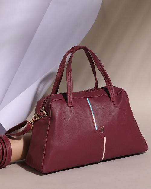 Shoulder Bag with Detachable Strap