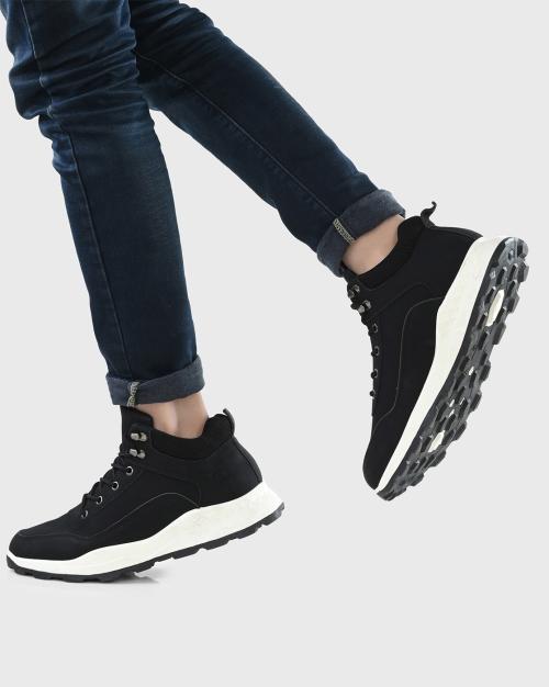 Mid-Top Lace-Up Shoes