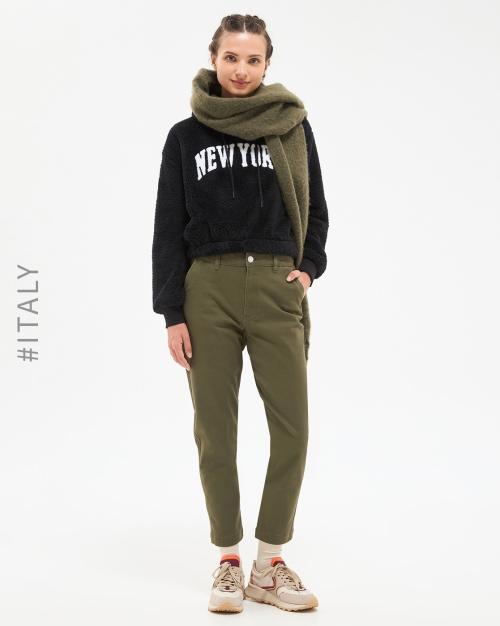 Ankle-Length Straight Fit Pants