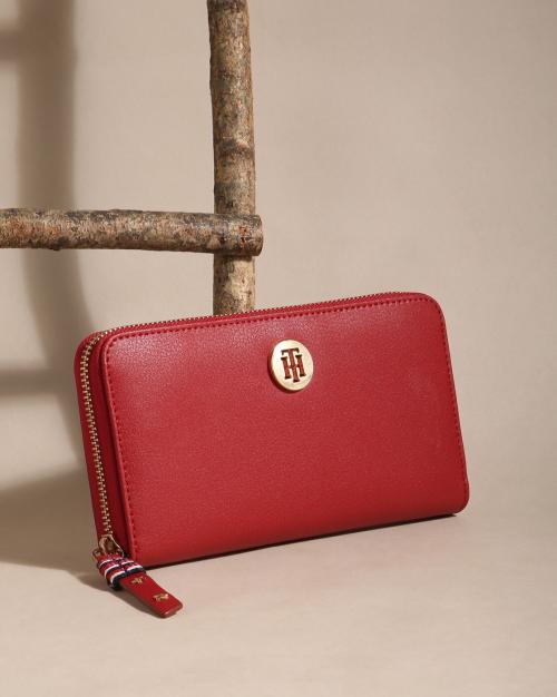 Leather Zip-Around Wallet