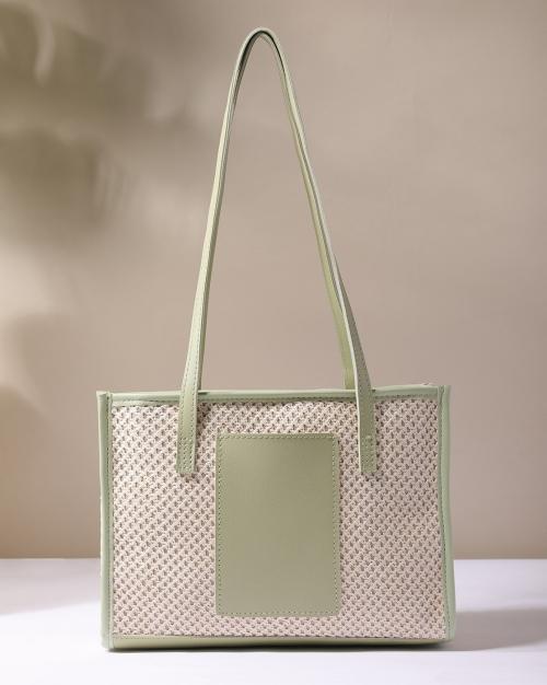 Tote Bag with Patch Pocket