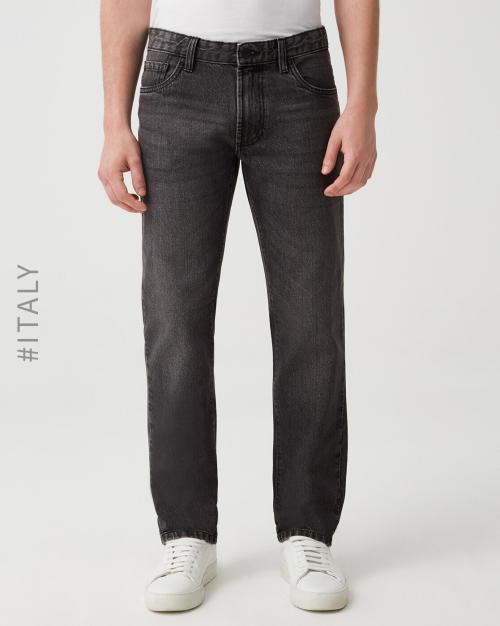 Lightly Washed Mid-Rise Jeans