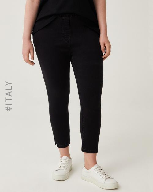 Skinny Fit Cropped Jeans
