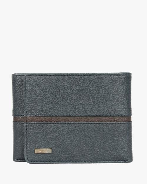 Tri-Fold Wallet with Snap-Button Closure