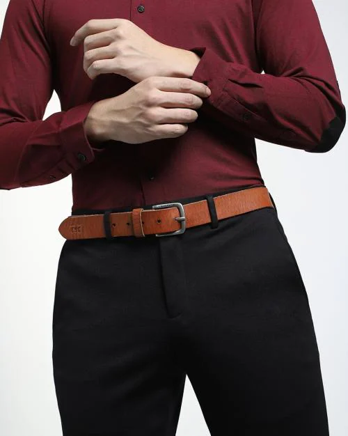 Classic Belt with Buckle Closure