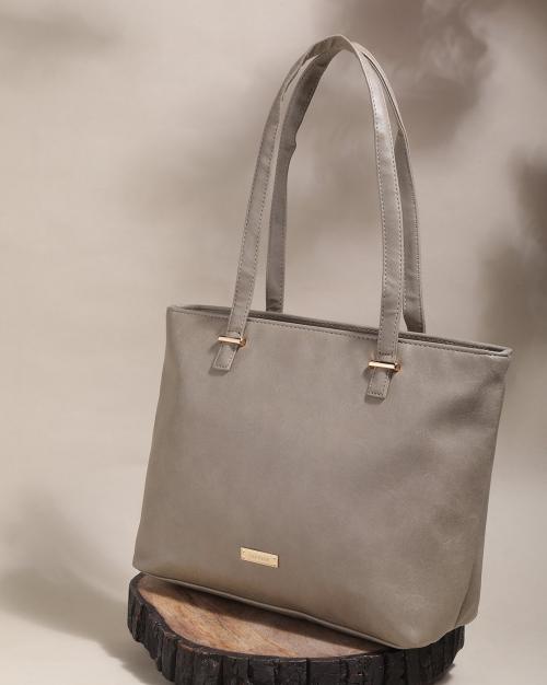 Tote Bag with Zip Closure