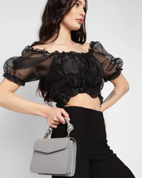 Envelope Clutch with Grab Handle